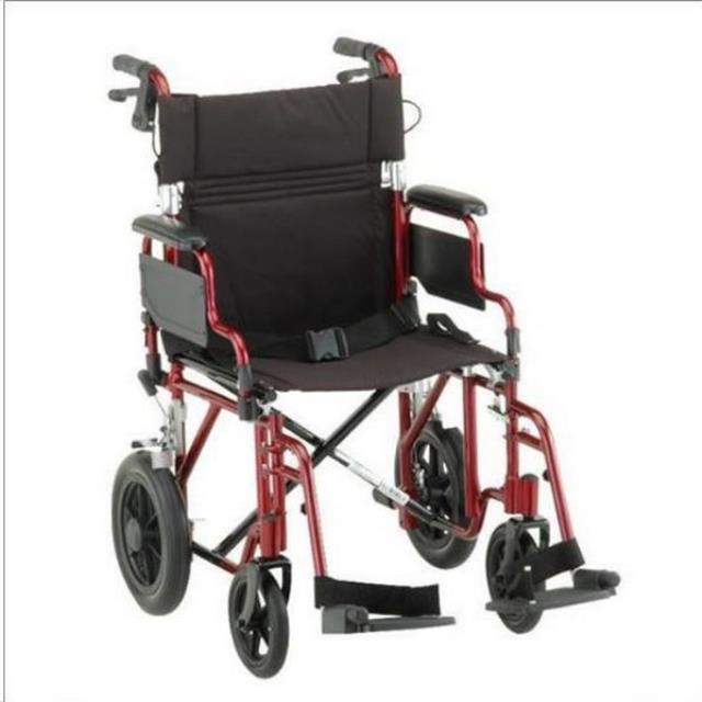 Rental store for WHEELCHAIR, 19  TRANSPORT w BRAKES in Tacoma WA